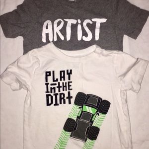 2 Piece Bundle Osk Kosh Originals Boys 4T Tees